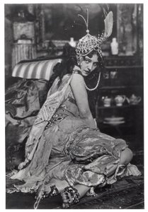 Ida Rubinstein as Zobeide in Scheherazade, c.1910